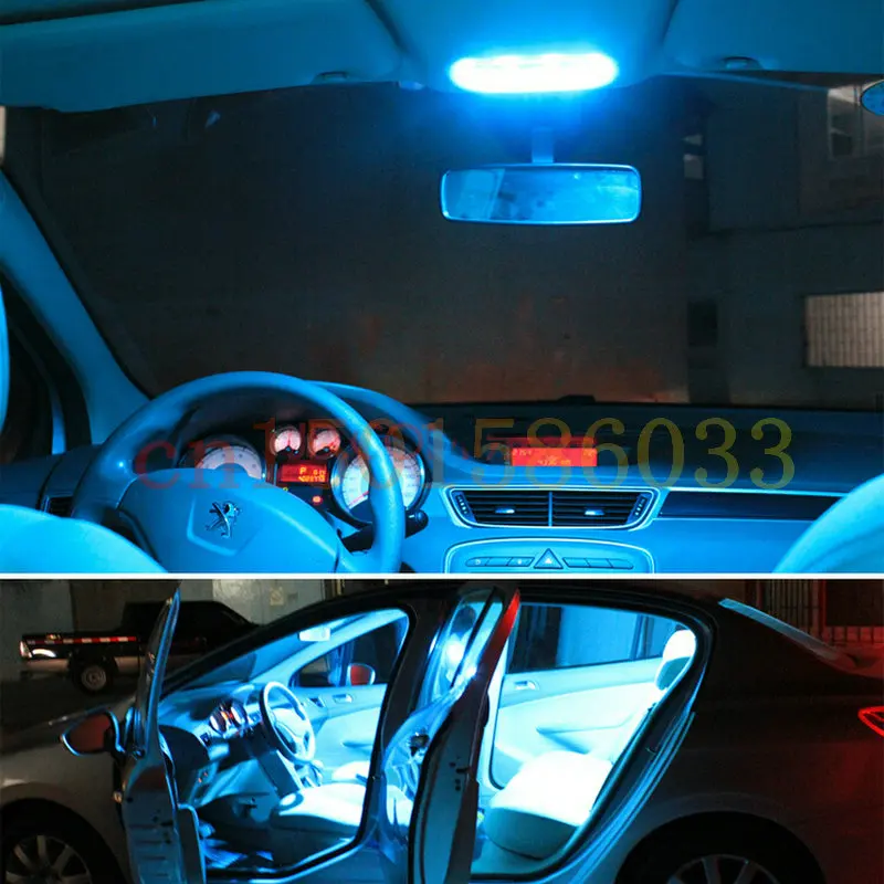 Za leto 2018 Nissan NV200 Avto Led Notranja Osvetlitev avtomobilski Auto Avto Led notranja kupola luči žarnice za avtomobile 8pc