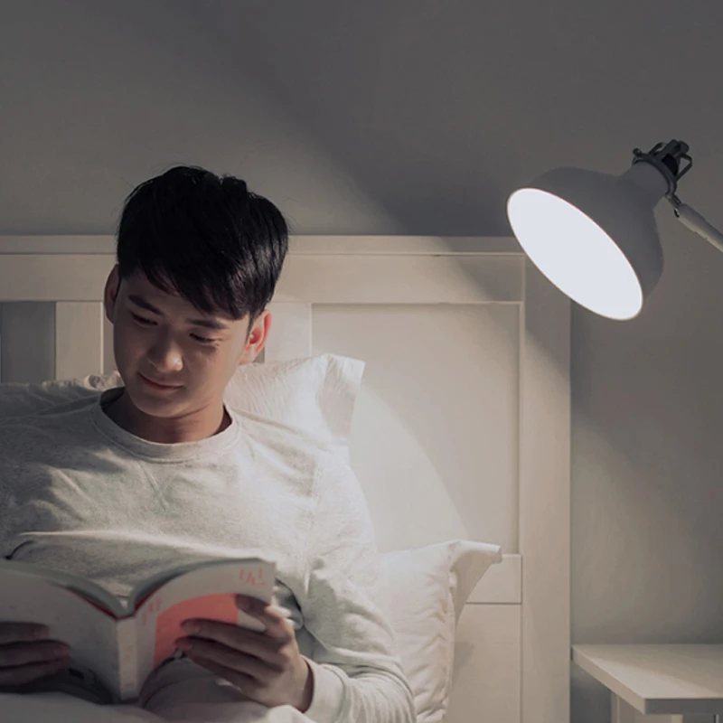 Original Xiaomi Mijia Zhirui LED Žarnica E27 Bele Svetlobe, 5W 6500K Prihranek Energije Za Namizni Talna Svetilka kratkostična Zaščita