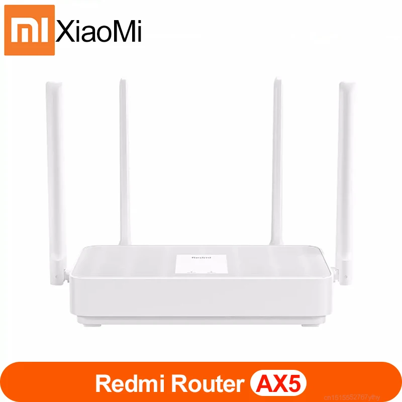 Xiaomi Redmi Usmerjevalnik AX5 Wifi 6 Očesa Gigabit 2.4 G/5.0 GHz Dual-Band Brezžični Usmerjevalnik Wifi Vmesnik 4High Ojačenje Antene WIFi AX5