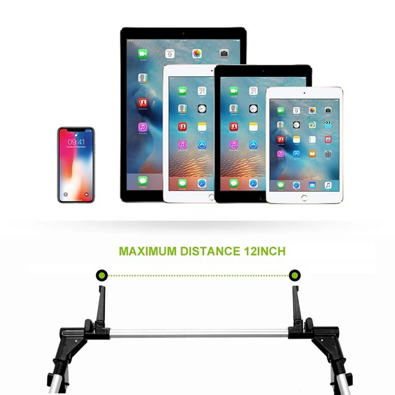 Univerzalno držalo za tablični Tablični stojalo Posteljo iPad Podporo Tablet Okvir Križišču Kota in Enostavna Prilagoditev