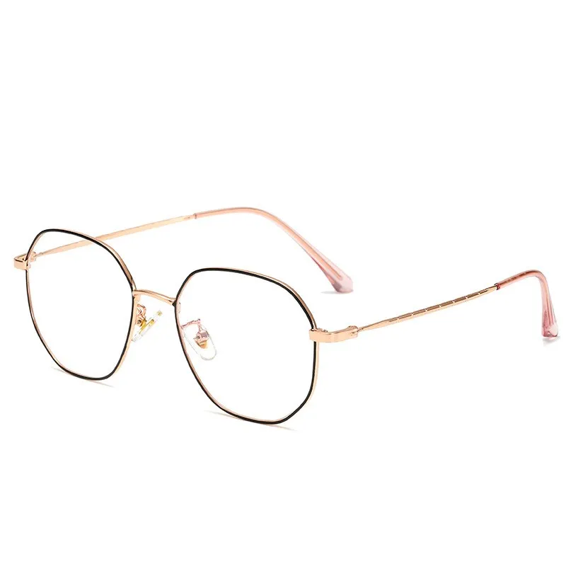 2020 Kovinski Okvir Retro Okrogle Očala Ženske Optika Kratkovidnost Klasičen Moški Računalnik Eye Glasses Anti-modra Svetloba Modni Očala Nova