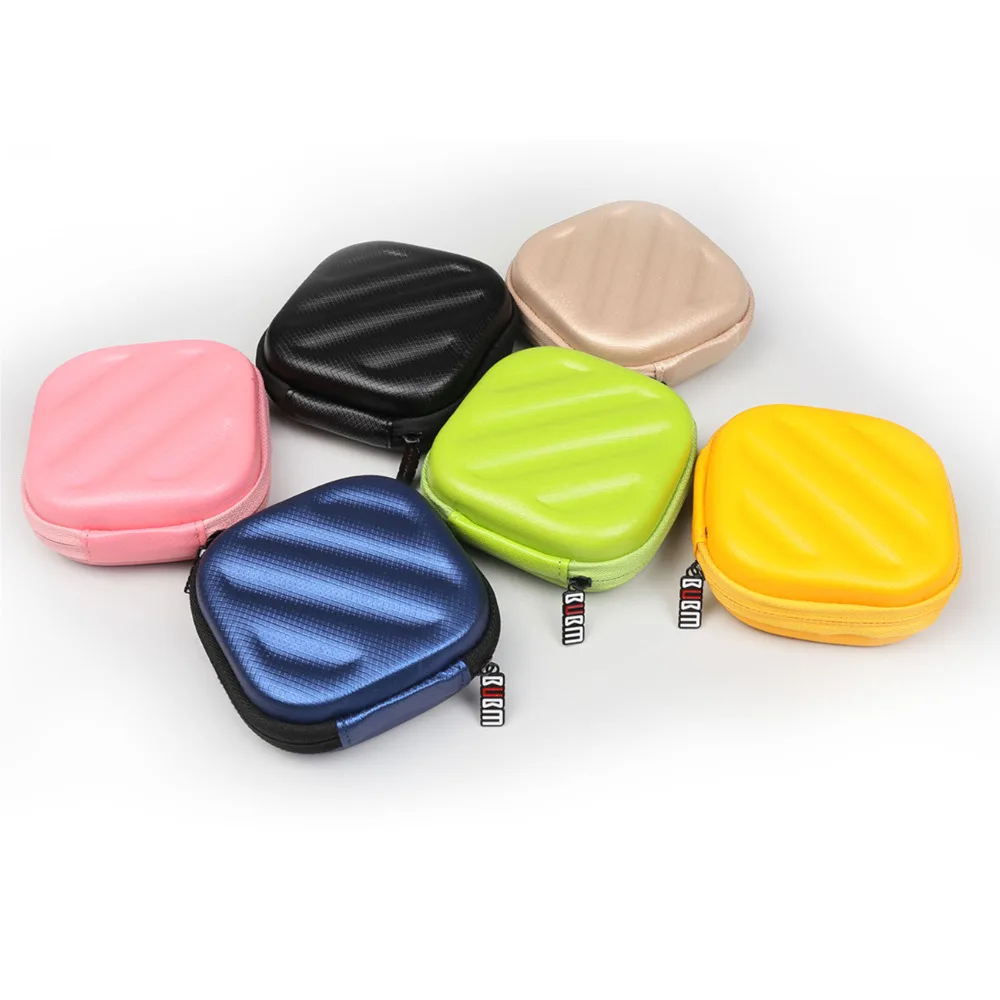 BUBM Slušalke Slušalke Slušalke Čepkov Trdi Prenosni Zaščitna torbica Potovanja Skladiščenje Vrečka Za iPod / MP3 /USB Kabel