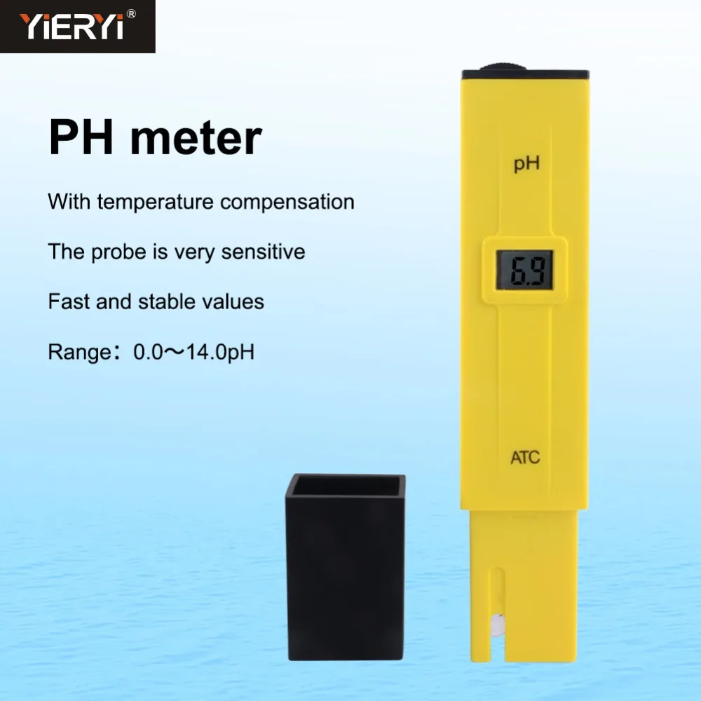 10pcs/veliko NAJBOLJŠO CENO Žep Pero, Voda, PH-Meter Digitalni Tester PH-009 IA 0.0-14.0 pH za Akvarij Bazen z Vodo Laboratorij