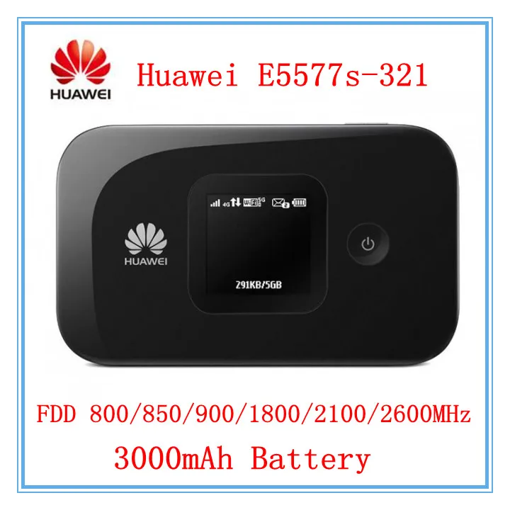Huawei E5577s-321 LTE FDD800/850/900/1800/2100/2600Mhz 150Mbps Baterijo 3000mAh Wireless Mobile MiFi Modem huawei E5577Cs-321