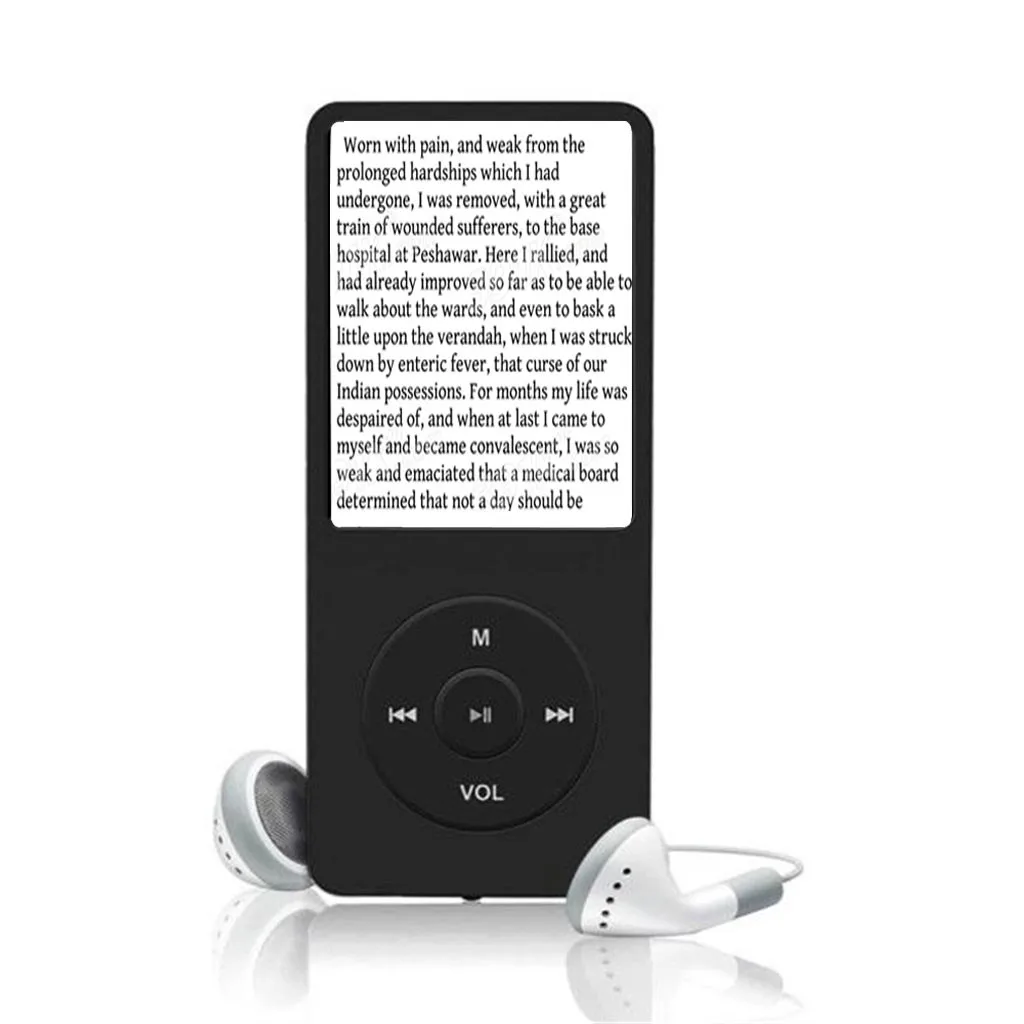 Nove 70 Ur Predvajanje MP3 Lossless Zvok Predvajalnik Glasbe TXT E-book, FM, Diktafon TF Kartice Podpira do 128GB Droship