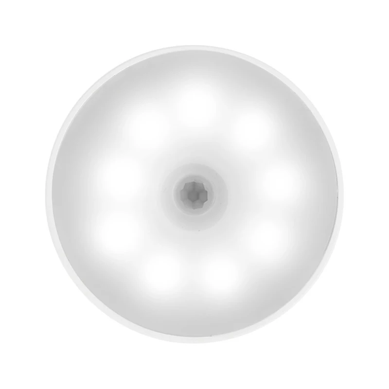 Senzor gibanja LED Polnilna Nočna Lučka za Brezžični Umivalnici, Pametni Dom Modulov varčna LED Telo Indukcijske Lučka Spalnica