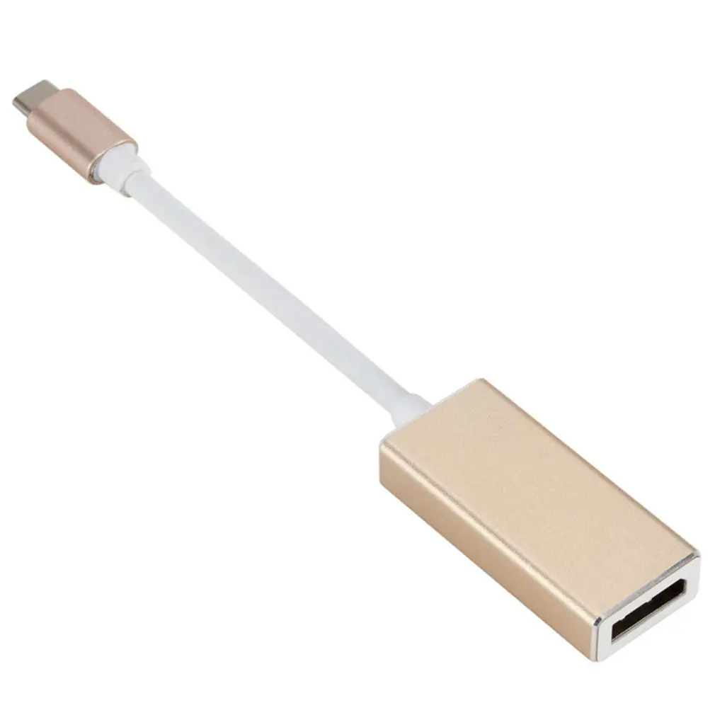 Trajno Uporabo USB 3.1 Tip-c Moški-Velike DP Display Port Ženski 4k Ultra High-definition Video Audio Kabel Za Tablični računalnik