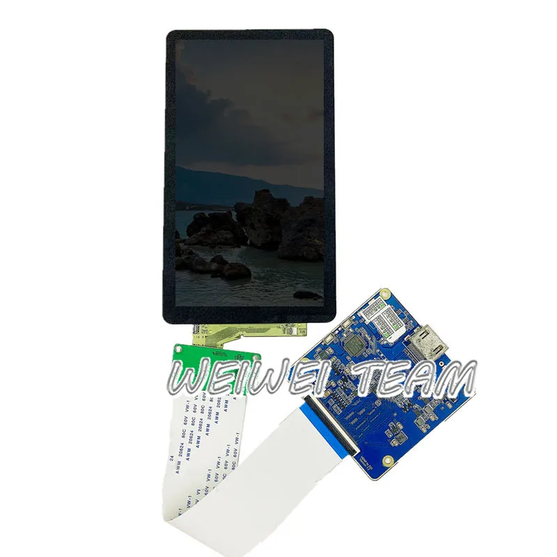 5.5 palčni 4K LCD-Zaslon za Phrozen Shuffle 4K LCD 3D tiskalnik Smolo DLP/SLA svetlobe Zdravljenju Mipi Voznik Odbor Stekla Zaščitnik