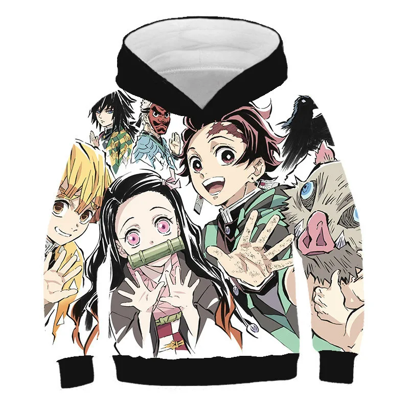 Novo otroci oblačila za fante in dekleta anime risanke hoodies, dekleta hoodies, Japonska risanka hoodies