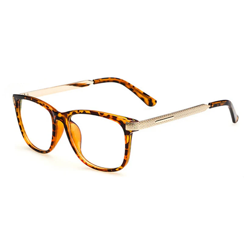 Modno Kovinsko Očala Ženske Retro Vintage Branje Očala Za Kratkovidnost Okvir Moških Kvadratnih Očala, Optično Jasno Očala Oculos