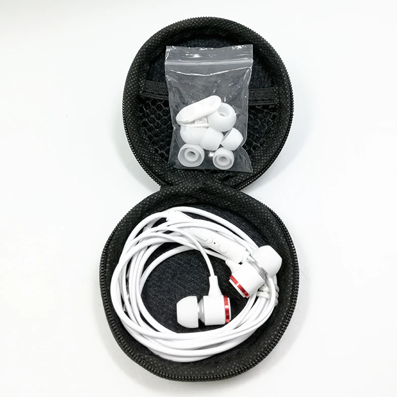 3,5 MM Žične Slušalke Kovinski HI-fi Slušalke z MIKROFONOM za Xiaomi Samsung Telefonov Huawei