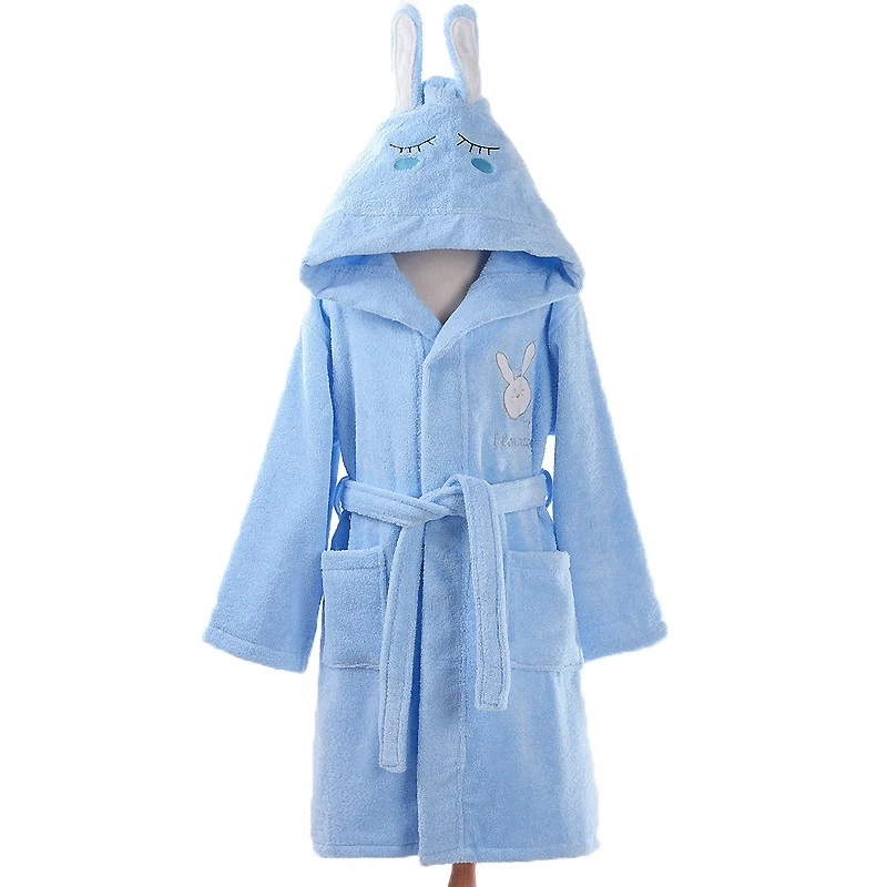Kopalni plašči za Dekleta Samorog Nightgown Baby Debel Mah Oblačilih, Otroci Risanka Pižamo Otrok Pokemon Kopel Haljo Domov Nositi Oblačila