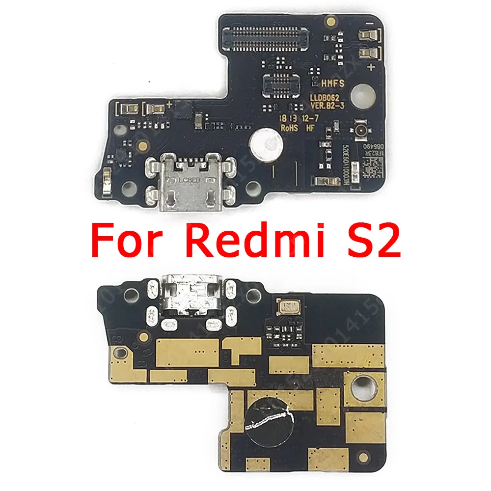 Originalno Polnjenje Odbor za Xiaomi Redmi S2 Polnjenje Vrata USB Plug PCB Dock Priključek Flex Kabel Nadomestni Rezervni Deli