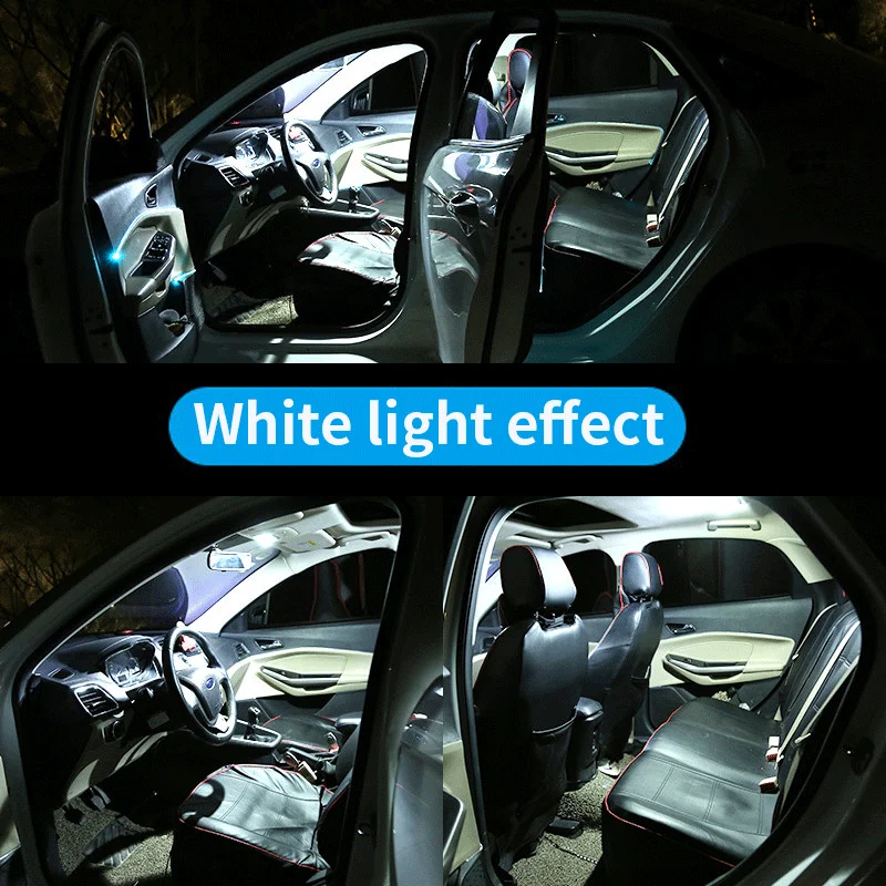 11x Canbus Napak Notranje Svetlobe Kit Paket za 2013-2019 Nissan Pathfinder Avto Dodatki Zemljevid Dome Trunk Licenco Svetlobe