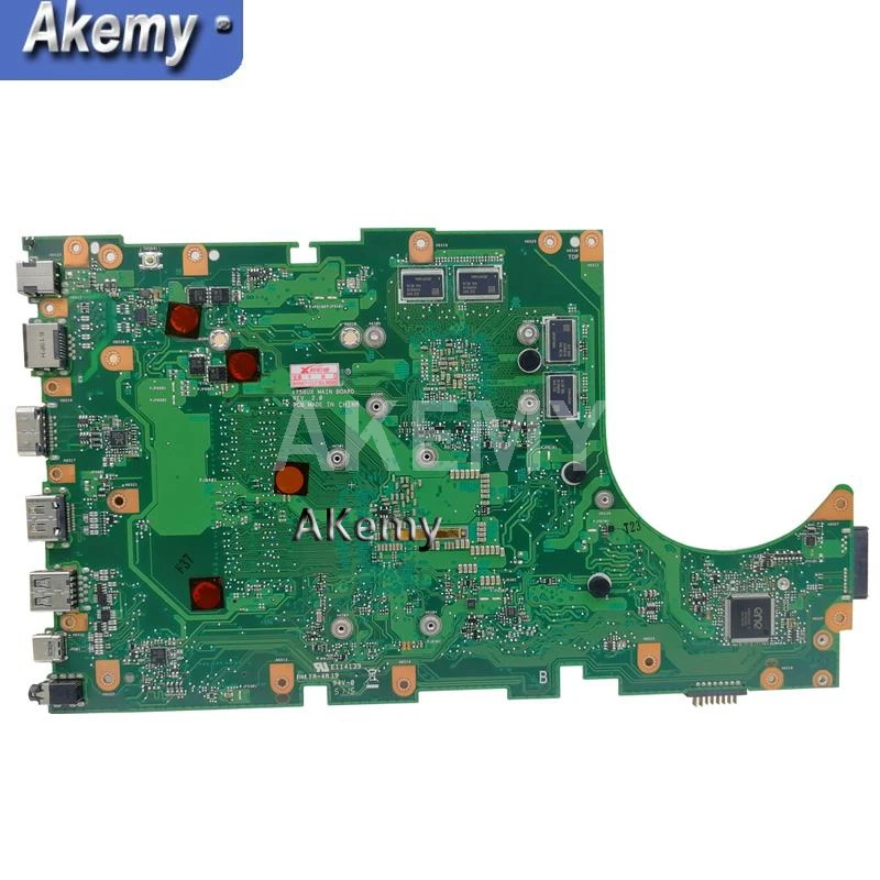 AK X756UX MAIN_BD./I7-6500U GTX950M-2 GB DDR4/DDR3 Mainboard Za Asus X756U X756UXM K756U X756UB prenosni računalnik z matično ploščo test ok