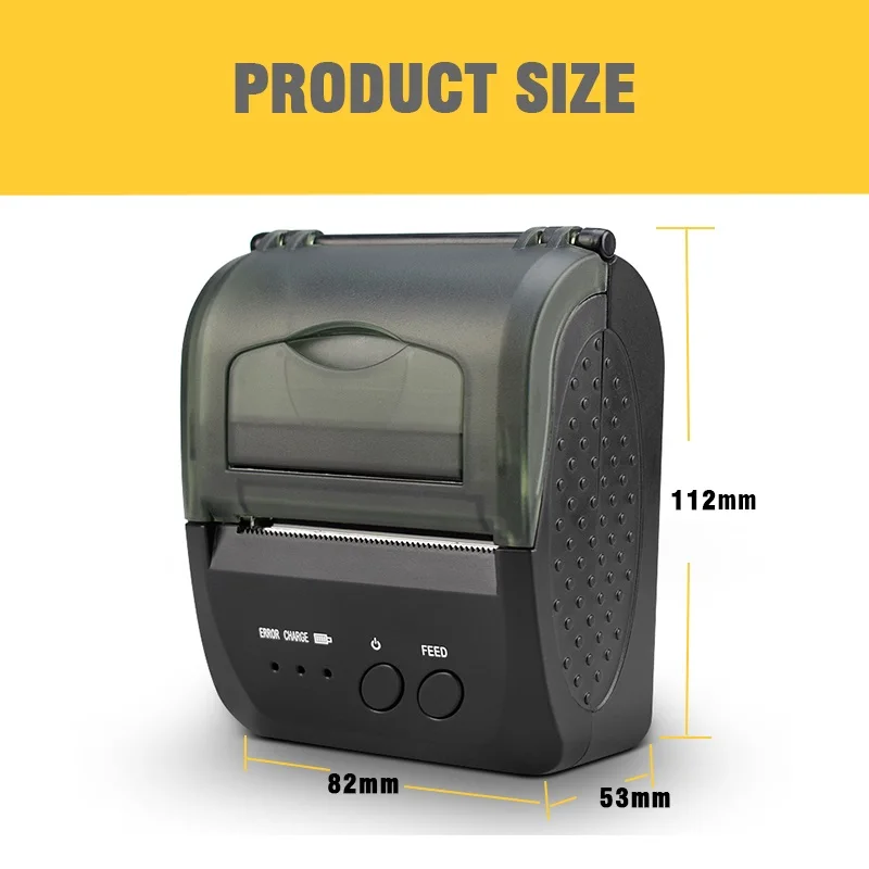 58mm bluetooth mini pos žep termični tiskalnik impressora termica prenosni telefon vozovnice android pos brezžični tiskalniki, print logo