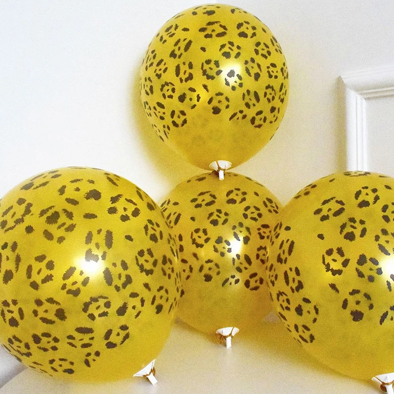 30/50pcs risanka krava lubenica leopard vzorec tiger vzorec stopinjah latex zadebelitev balonom, rojstni dan, poroka dekoracija