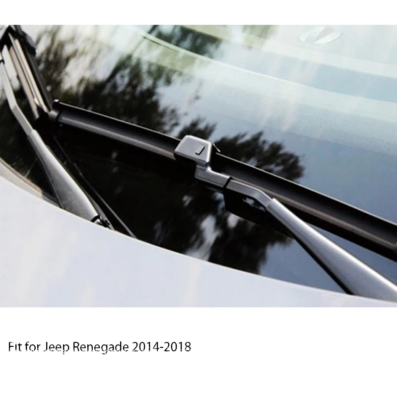BOOMBLOCK Za Jeep Renegade 2018 2017 -Vetrobransko steklo Avtomobila Mehke Gume Metlice Brisalcev Roko Komplet Original Dež Ščetke dodatna Oprema