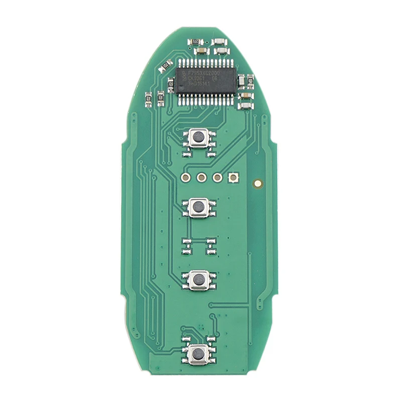 Avto Smart Remote Tipka 4 Tipka 43hz Primerni za NISSAN ALTIMA 2013 S180144018