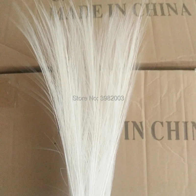 Debelo visoke kakovosti 100 kozarcev redkih čisto bela egret pero svile 10-25 cm/4-12 palčni zbranih dekorativni dodatki