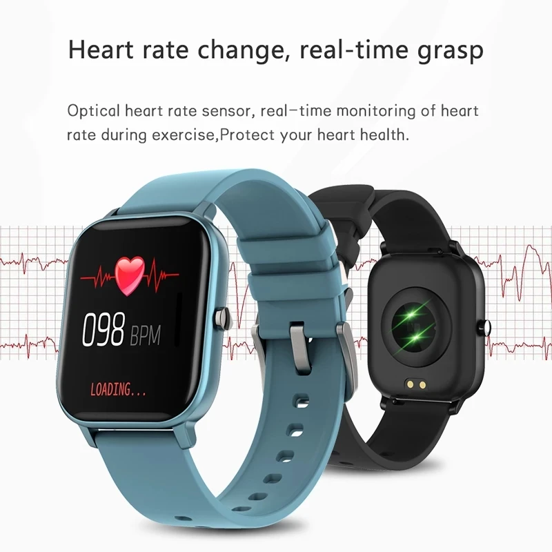 2020 Nova Pametna ura Moški Šport Srčnega utripa Nepremočljiva Fitnes Pametne ročne Ure Moške, Ženske Smartwatch Za Android iOS Xiaomi