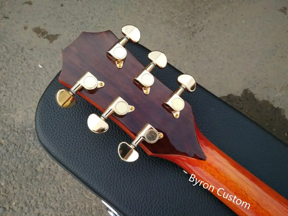 Brezplačna dostava Tovarniške trgovine Chaylor 914ce akustične kitare, trdna vrh 914c akustična električna kitara z armrest kitaro