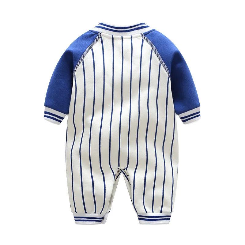 Baseball Očka Jumpsuit Telo Baby Boy Oblačila 1. rojstni dan Bodysuit Infantil Macacao Bebe Menino Bebek Giyim Oblačila za Malčke