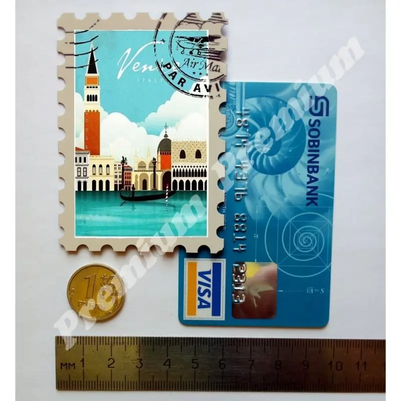 Italija vinil spominek magnet letnik turistični plakat