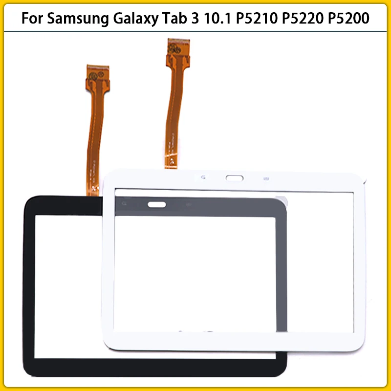 Novo P5200 LCD Zaslon na Dotik Za Samsung Galaxy Tab 3 10.1 P5210 P5220 Zaslon na Dotik Računalnike Senzor Stekla, Zamenjava