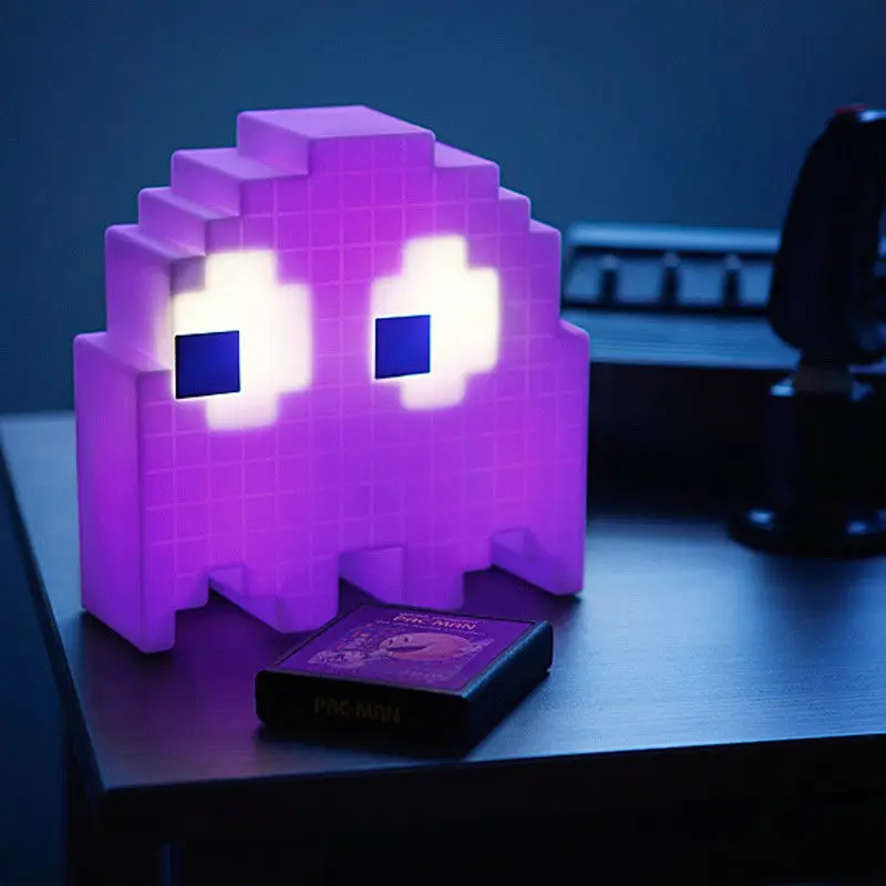 Pac-man pixel vojne risanka sprememba barve arašidovo LED osvetlitev, USB duh luči, priložnostne slog, pisane barve vzdušje flash