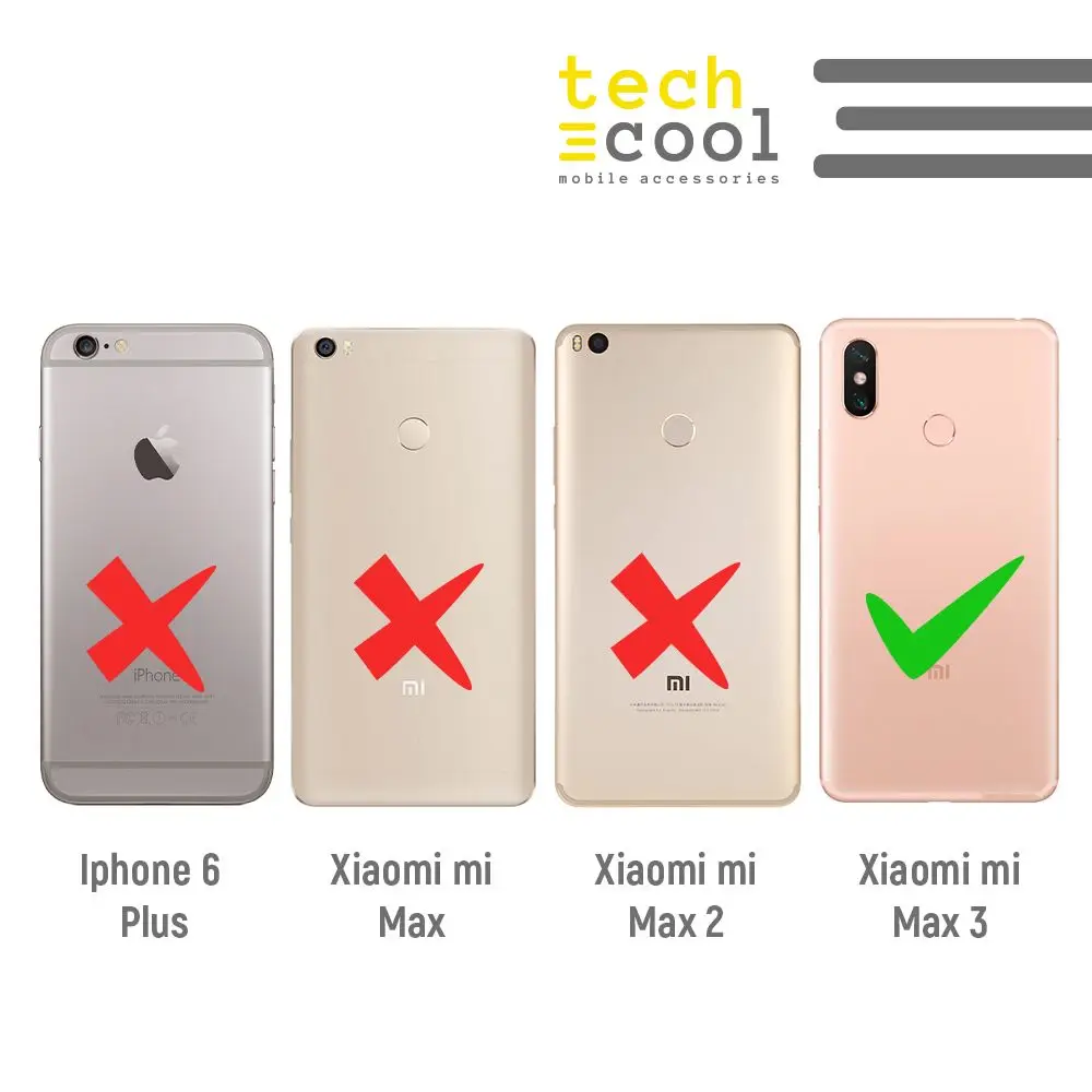 FunnyTech®Stojalo primeru za Xiaomi Mi Max 3 L Flamingo akvarel olje Silikonsko vers.2