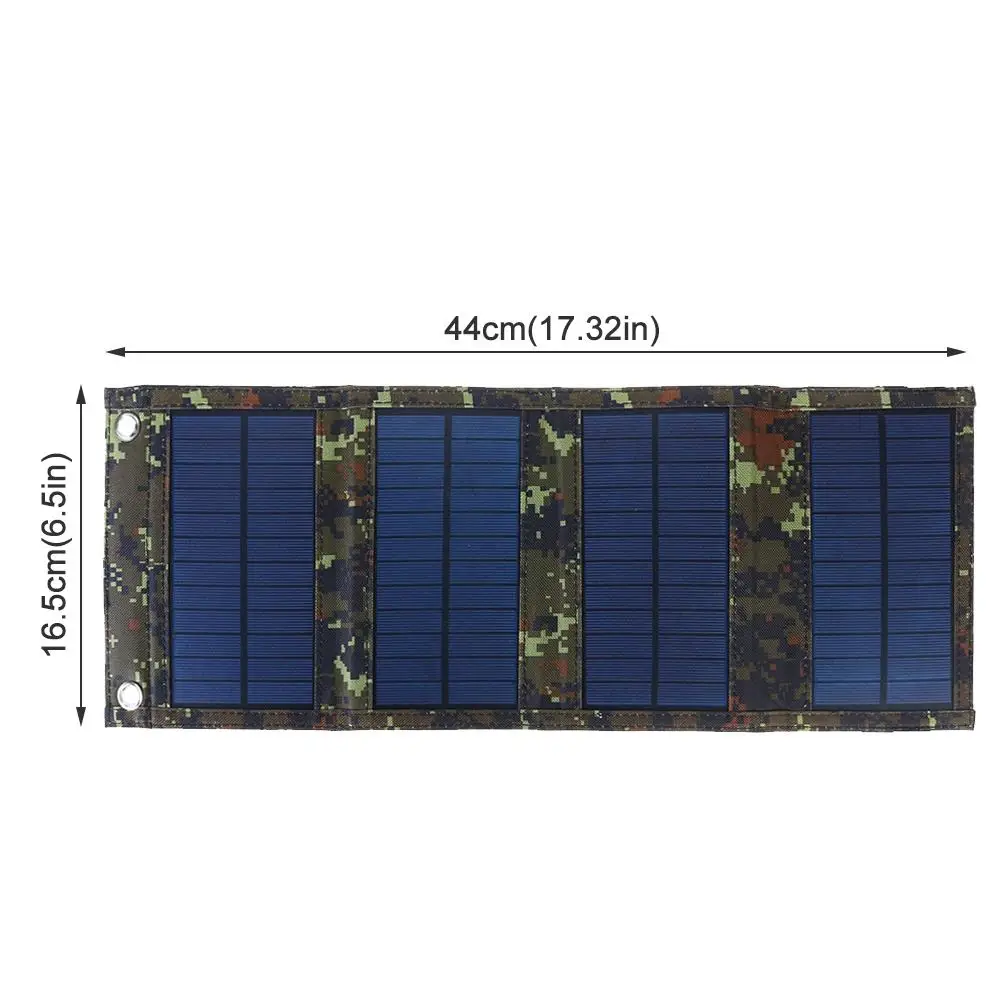 Visoka Kakovost Zložljive Sončne celice, 60 W Sonce Moč Sončne Celice Polnilnik Baterije 5V USB prinaša dobička Sončne celice za Pametni telefon Kampiranje