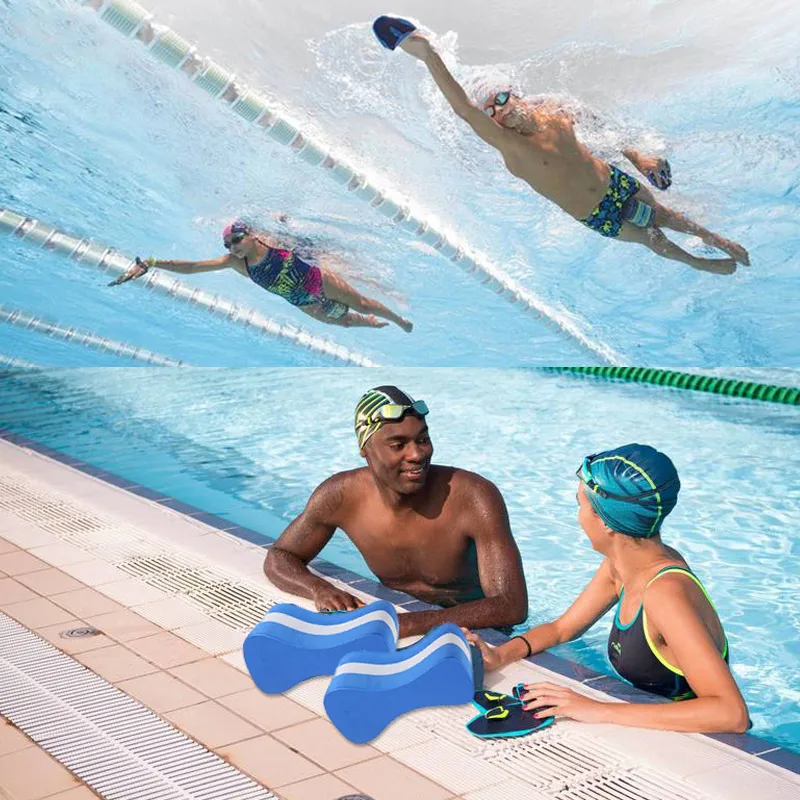 Plavanje Korektivne Usposabljanje Noge Ploščo Bazen Praksi Usposabljanja EVA Peno, Potegnite Boje Float Kickboard za Otroke Odrasle