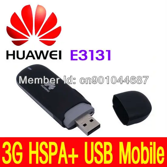 Za SPROŠČEN HUA.WEI E3131 USB 2.0 HSDPA+ /UMTS 900/2100MHz + 21Mbps USB modem 3G Mobilni široki Ključ NOVA