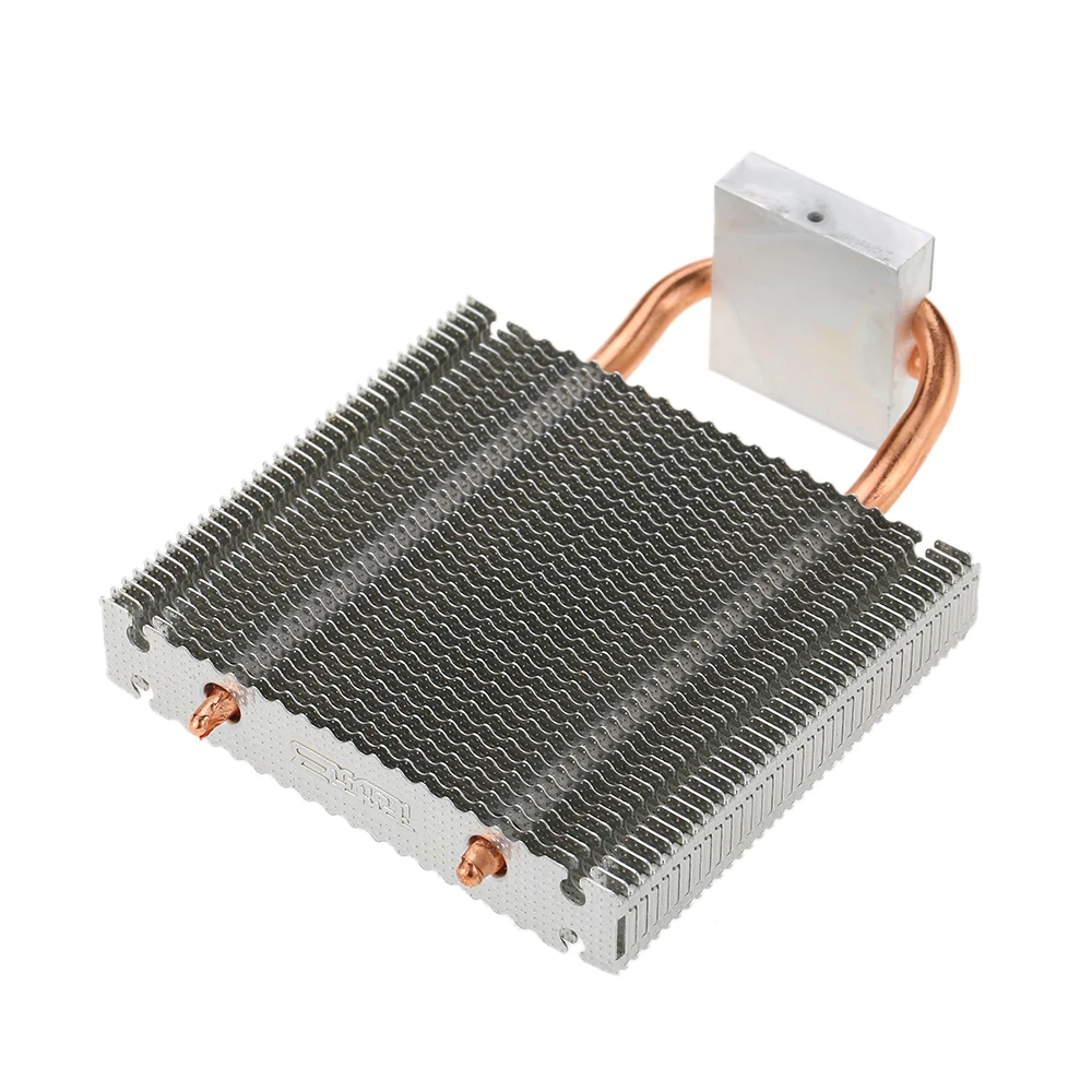 CPU Hladilnik HB-802 2 Heatpipes Radiator iz Aluminija Heatsink matična plošča/Northbridge Hladilnik za Hlajenje Podporo 80 mm CPU Fan