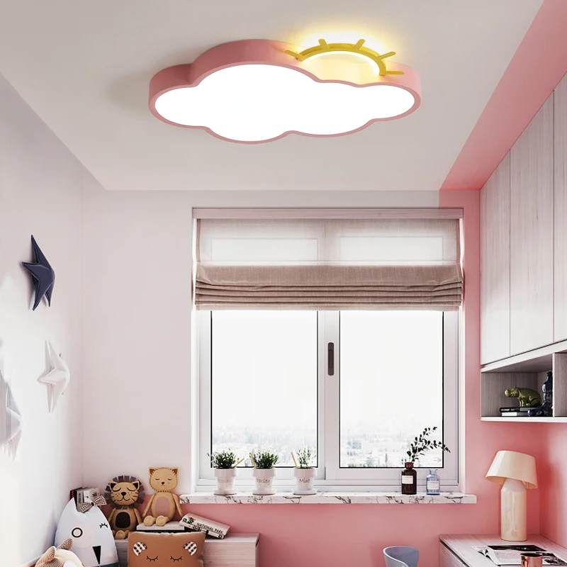 Oblak odtenek LED lestenci zgornje meje Za Spalnica, otroška soba, otroške sobe moderen Lestenec Razsvetljavo plafonnier led lustre