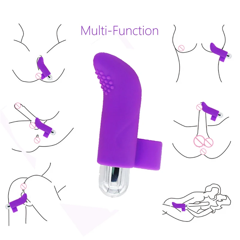 Prst Rokav Bullet Vibrator Za G Spot Masaža Klitoris Spodbujanje Ženskega Masturbator Sex Igrače Za Ženske, Lezbijke, Orgazem Odraslih Izdelki