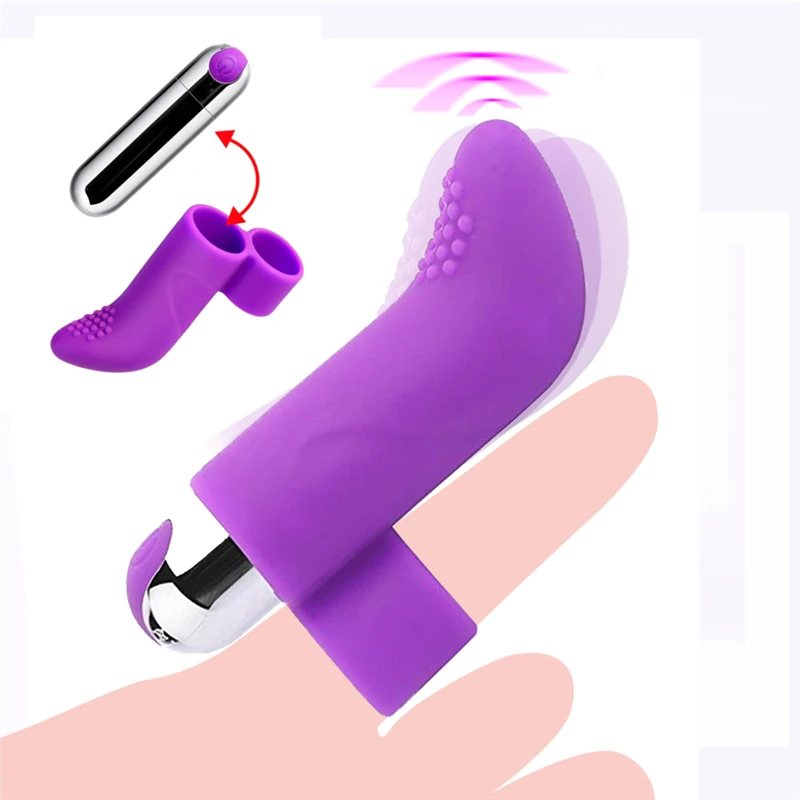 Prst Rokav Bullet Vibrator Za G Spot Masaža Klitoris Spodbujanje Ženskega Masturbator Sex Igrače Za Ženske, Lezbijke, Orgazem Odraslih Izdelki