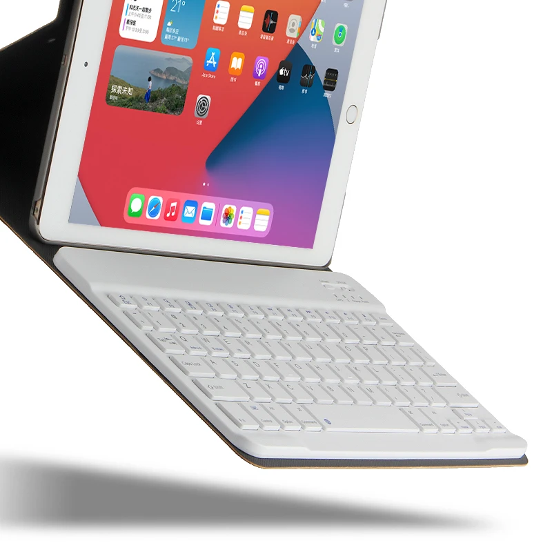 Smart Ohišje Za iPad 10.2 2020 iPad8 8. Generacije Tablete Zaščitna tipkovnico Bluetooth, Zaščitnik Kritje PU Usnje Ohišje miške