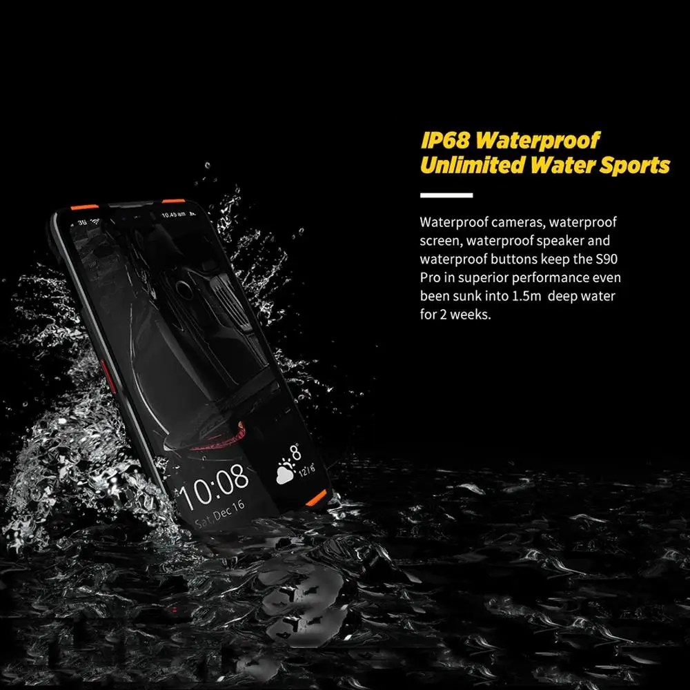 DOOGEE S90 Pro IP68/IP69K Krepak Mobilni Telefon Android 9.0 Pametni 6.18