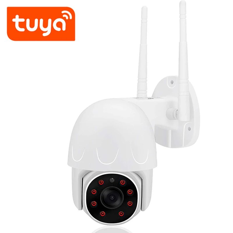 QZT Tuya PTZ IP Kamera Zunanja WIFI Brezžično Smart Home Security Kamera za Video Nadzor, Night Vision CCTV Kamere, WIFI Prostem