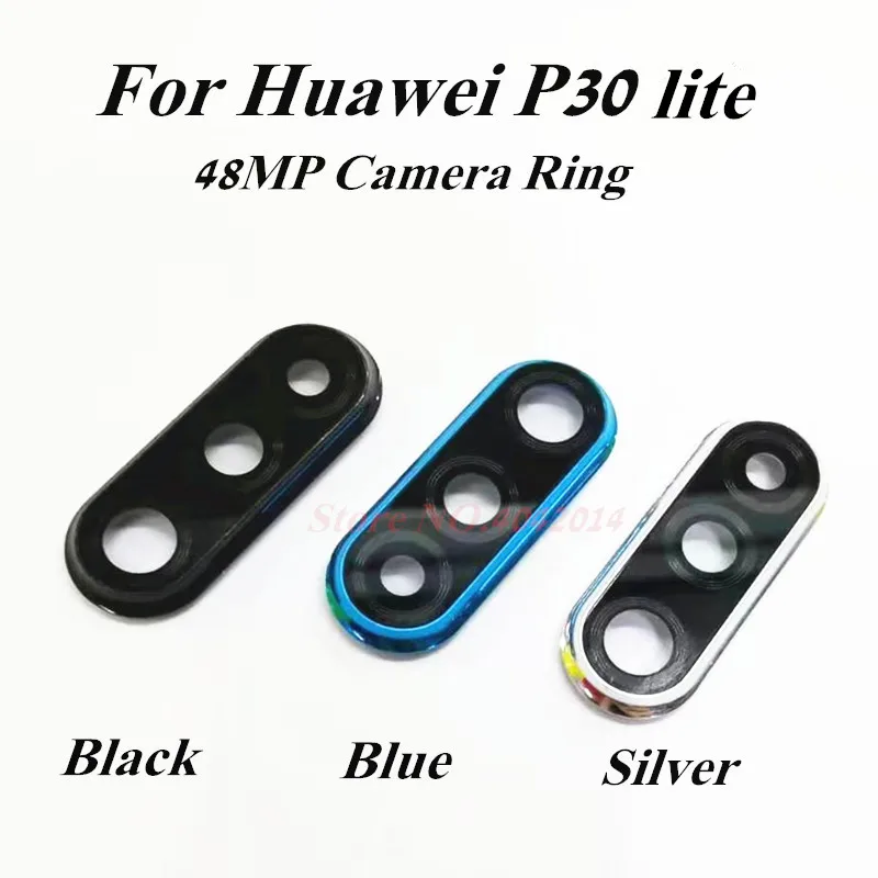 Prvotne Fotoaparat Okvir Flex kabel Za Huawei P30 Lite Nova 4E Fotoaparat Obroč Primeru pokrijemo s Stekleno lečo Nadomestni deli