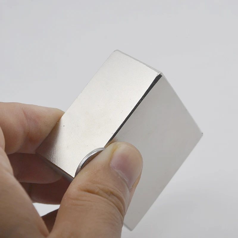 1PC 50 mm x 50 mm x 25 mm, Močan, Silen Blok Kvadratnih Magnet Obrti Model Redkih Zemelj 50*50*25 mm Trajnega Magneta Neodymium