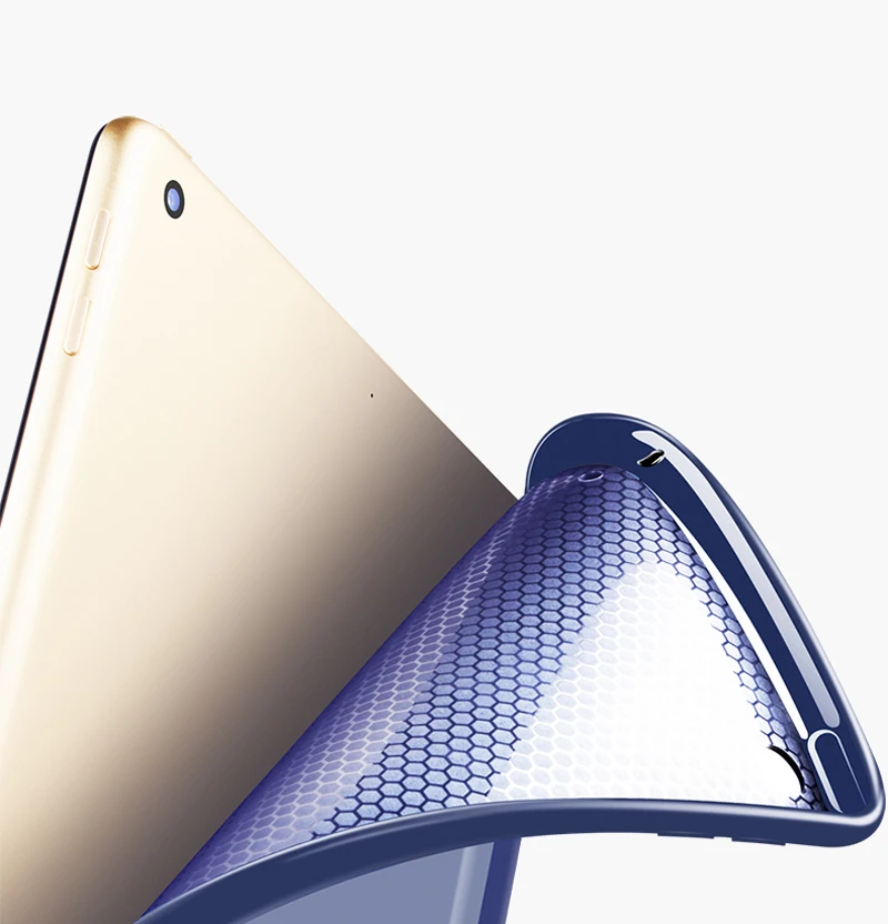 Ohišje Za iPad 10.2-inch 2019 7. Gen Funda Silikonski Mehko Nazaj Pu Usnje Smart Primeru Cover Za iPad 10.2