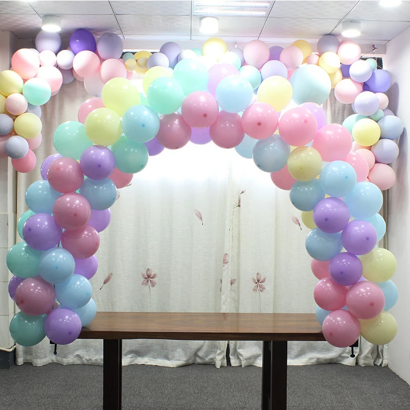 38pcs Nastavljiv Tabela Balon Arch Kompleti DIY Rojstni dan Poročni Dekoracijo Baloni Stolpec Stojalo Baby Tuš dekor ballon