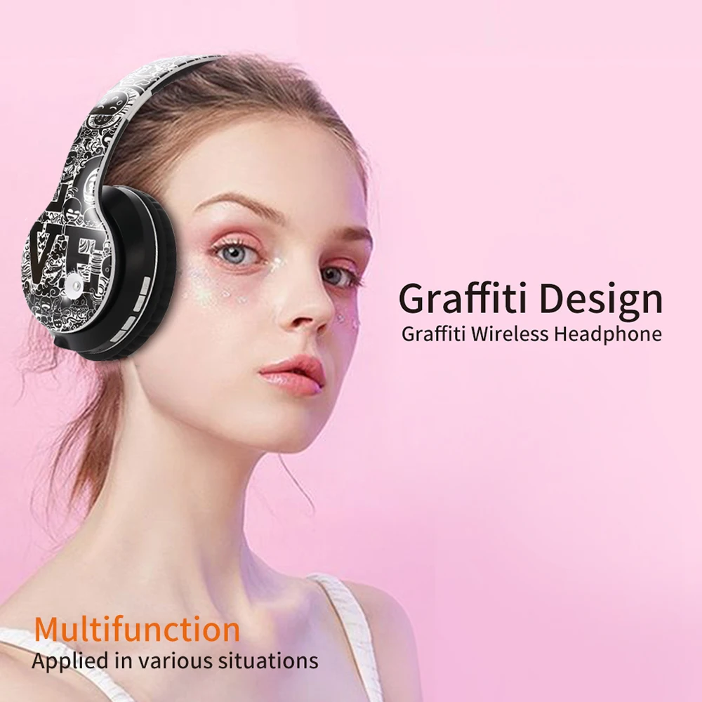 2021 Nove Brezžične Slušalke Bluetooth Zložljive Slušalke Stereo Slušalke Gaming Slušalke Z Mikrofonom Za PC