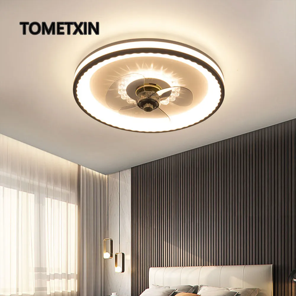 48 cm 36w stropni ventilator s svetlobo in nadzor razsvetljave svetilke ventilatorji z lučmi za notranje dekorativne spalnica sodobne