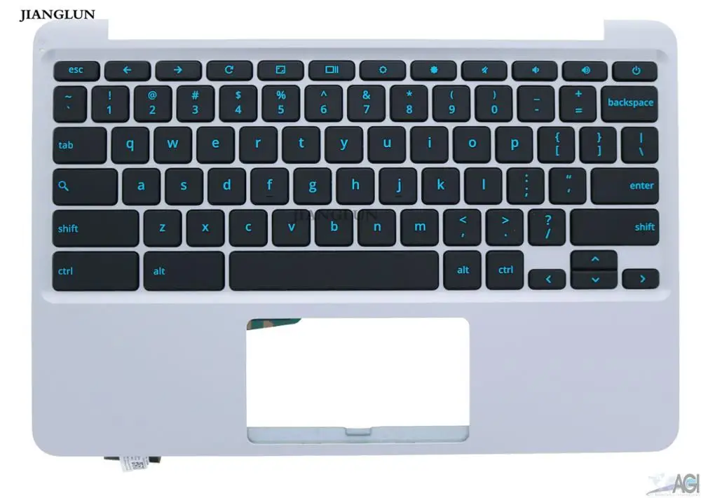 JIANGLUN podpori za dlani w/ Keyboard 90NX00Y1-R30120 Za Asus C202S C202SA Chromebook