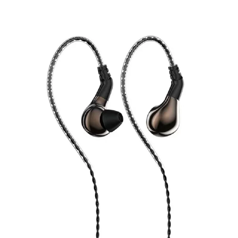 Novo BLON BL-03 BL03 10 mm Ogljikovih Prepone Dinamičnega Voznika V Uho Slušalke DJ Teče Ušesnih Čepkov Snemljiv 2PIN Kabel BL-01