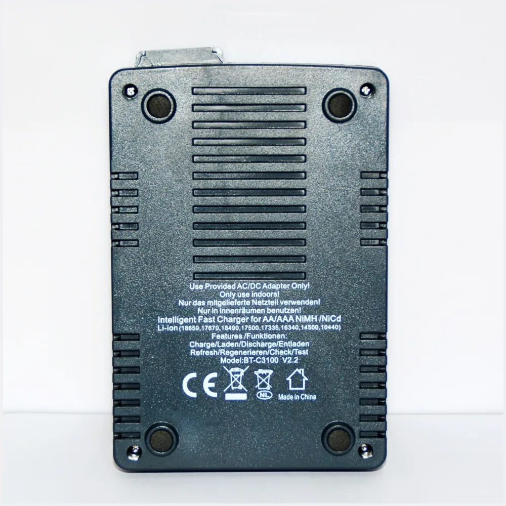 OPUS BT-C3100 Digitalni Inteligentni 4 Reže LCD Polnilec Za Li-ion baterija NiCd, NiMH AA AAA 10440 18650 Baterije za ponovno Polnjenje